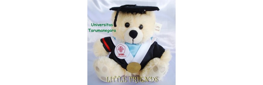 Boneka Wisuda Universitas Tarumanagara